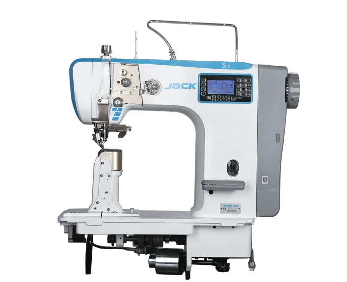 Ultra silent Intelligent Control Computerized Post Bed Roller Feed Sewing Machine