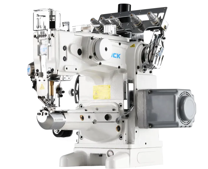 Straight cylinder high speed computerized interlock machines